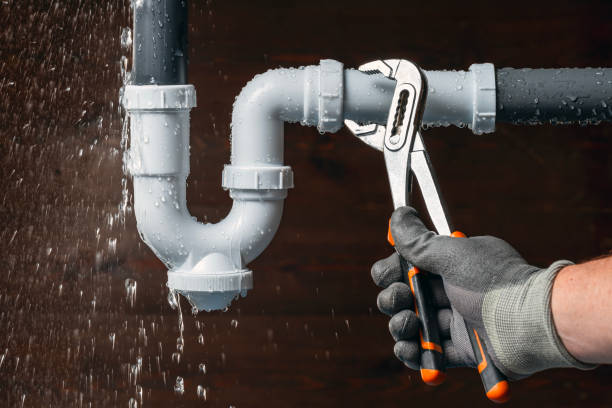 Professional Drain Cleaning technician working in Aransas Pass, TX